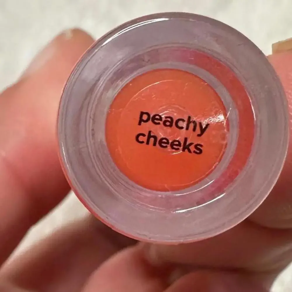 NEW Lottie London Oil Slick Nourishing Lip Oil Peachy Cheeks Full Size 3.8ml
